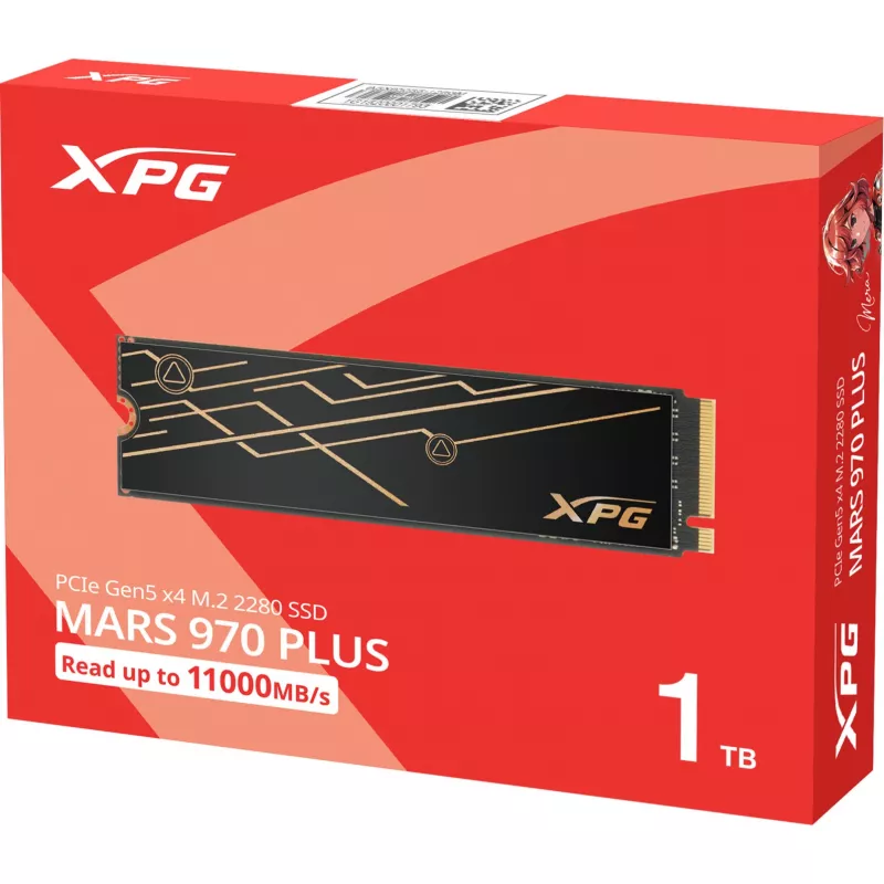 ADATA MARS 970 PLUS dysk SSD 1 TB PCIe Gen5 x4 NVMe M.2 2280