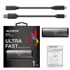 ADATA SE760 1 TB zewnętrzny dysk SSD USB 3.2 Gen 2 Type-C tytanowy szary
