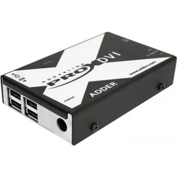Adder AdderLink X Series X-DVI PRO przedłużacz KVM - DVI-D, USB 2.0, audio, do 50 m przez Cat5e/6/7 (X-DVIPRO-IEC)