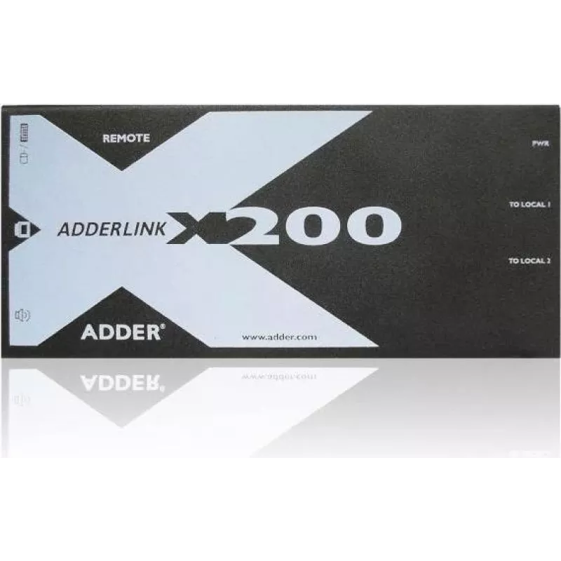 Adder X200-USB/P-IEC AdderLink X200 Zestaw przedłużacza KVM VGA USB przez CAT5/5e/6/7 do 100m