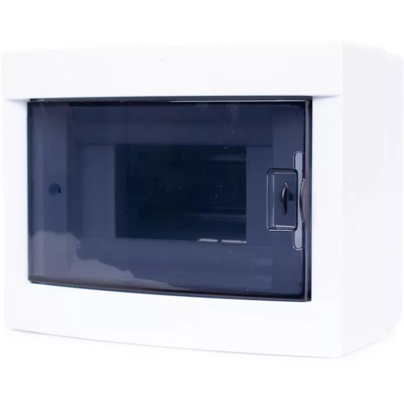 ADELID RM-NT-06T Rozdzielnica natynkowa, 6 modułów, 1 rząd, IP40, biała/szara