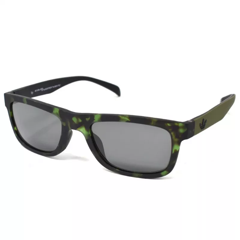 Adidas AOR005-140030 Okulary przeciwsłoneczne męskie czarna oprawka szare szkła 54/21/140 mm