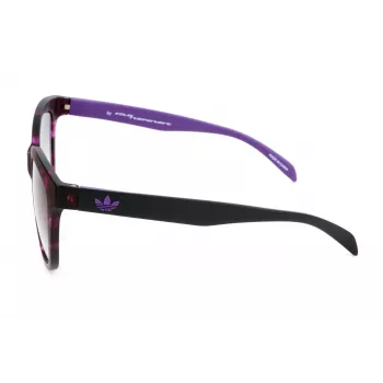 Okulary przeciwsłoneczne ADIDAS AOR005-144009 dla mężczyzn, matowa czarna oprawka, soczewki dymne, 54/21/140 mm