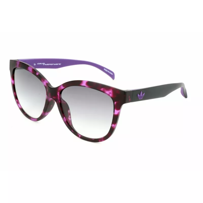 Okulary przeciwsłoneczne ADIDAS AOR005-144009 dla mężczyzn, matowa czarna oprawka, soczewki dymne, 54/21/140 mm