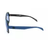 Adidas AOR011-021009 Męskie Sportowe Okulary Przeciwsłoneczne Kształt Prostokąt 54/19/140 mm Czarna Oprawka Szare Szkła UV400