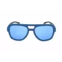 Adidas AOR011-021009 Męskie Sportowe Okulary Przeciwsłoneczne Kształt Prostokąt 54/19/140 mm Czarna Oprawka Szare Szkła UV400