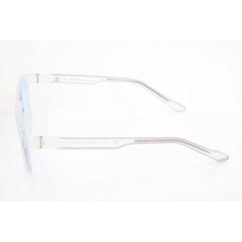 Okulary przeciwsłoneczne Adidas AOR027-012000 dla mężczyzn, czarna oprawka, szare szkła, 54/18/145 mm