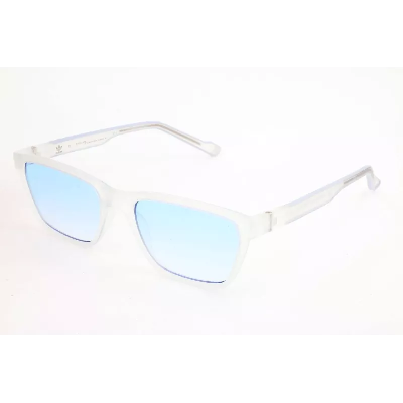 Okulary przeciwsłoneczne Adidas AOR027-012000 dla mężczyzn, czarna oprawka, szare szkła, 54/18/145 mm