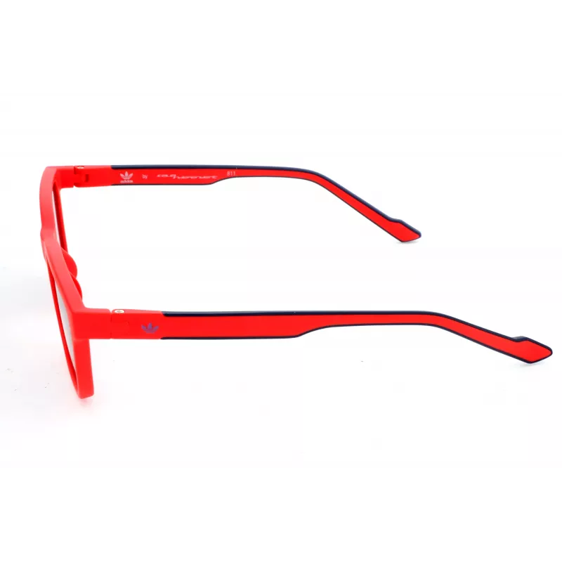 ADIDAS AOR027-053000 Okulary przeciwsłoneczne męskie, oprawka prostokątna, soczewki dymne, 54/18/145 mm