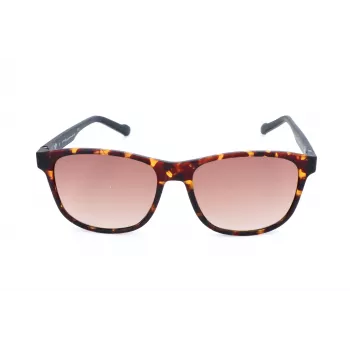 Okulary przeciwsłoneczne męskie ADIDAS AOR031-092009, prostokątne, oprawka matowa czarna, soczewki szare, 54/16/145 mm