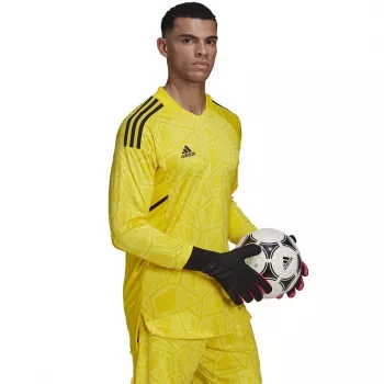 adidas Condivo 22 Koszulka bramkarska z długim rękawem męska Solar Yellow HF0137