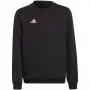 adidas Entrada 22 Bluza dresowa czarna młodzieżowa 116cm