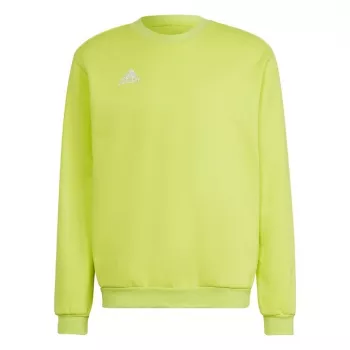 adidas Entrada 22 Sweat Top Bluza limonkowa HC5049 M