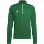 adidas Entrada 22 Koszulka treningowa męska z długim rękawem Team Green/White XL