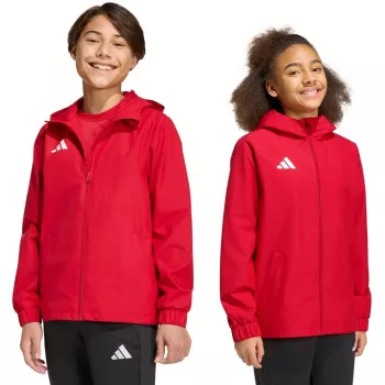 adidas Entrada 26 Kurtka całoroczna dziecięca czerwona 164cm