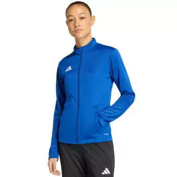 adidas Entrada 26 Damska Kurtka Treningowa Pełny Zamek Niebieska M