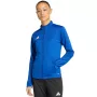 adidas Entrada 26 Damska Kurtka Treningowa Pełny Zamek Niebieska M