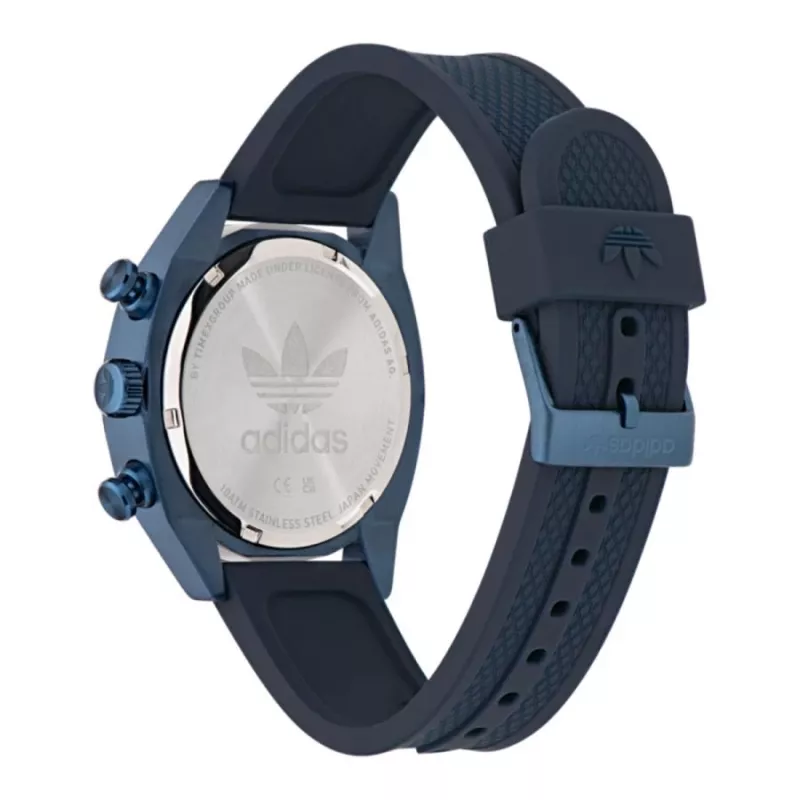 Zegarek męski Adidas AOFH23004 Code One Chrono Quartz Chronograph 43mm Czarny Silicone