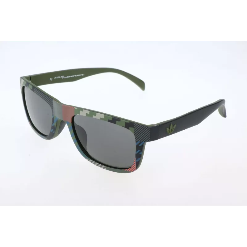 Okulary przeciwsłoneczne Adidas Men's AOR005-PDC030 - oprawka prostokątna, ochrona UV400, soczewka 54mm