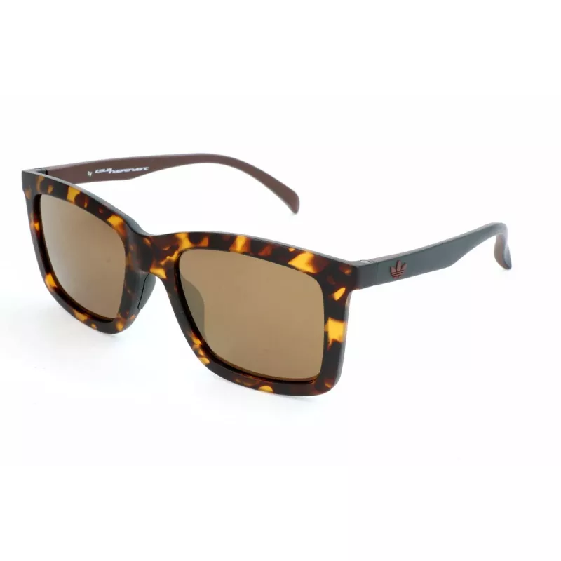 Okulary przeciwsłoneczne Adidas męskie AOR015 - oprawka matowa czarna, soczewki szare - 53/20/140 mm