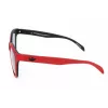 Okulary przeciwsłoneczne Adidas męskie AORD005SBG053 prostokątne - czarna oprawka szare szkła 54/21/140 mm