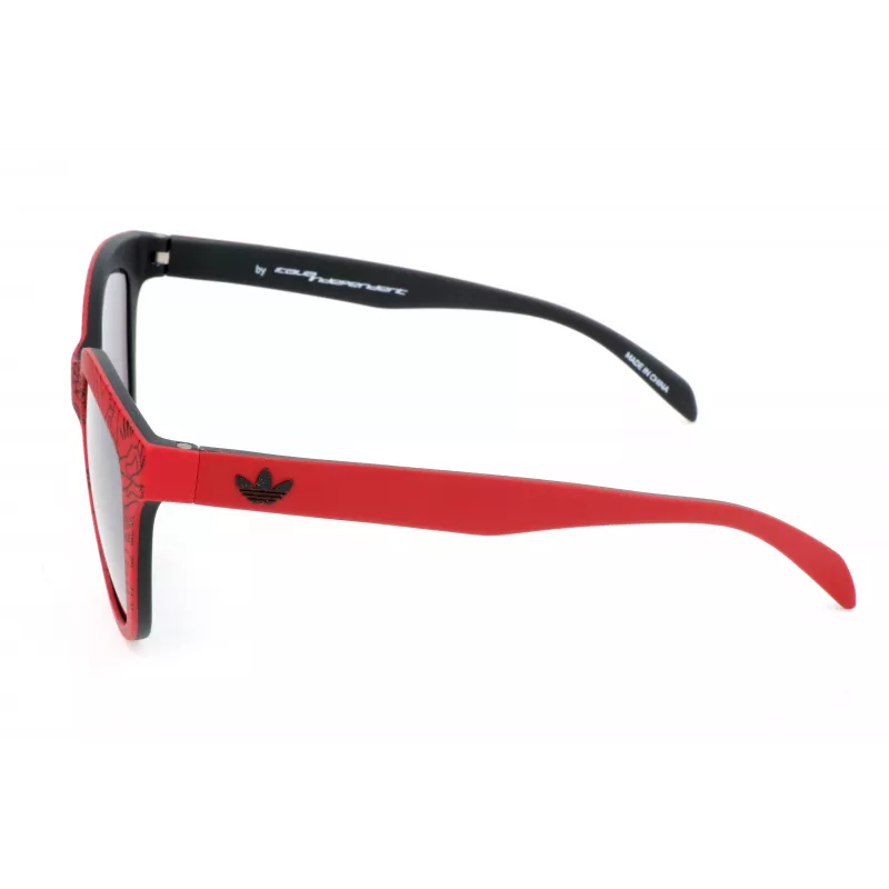 Okulary przeciwsłoneczne Adidas męskie AORD005SBG053 prostokątne - czarna oprawka szare szkła 54/21/140 mm