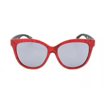 Okulary przeciwsłoneczne Adidas męskie AORD005SBG053 prostokątne - czarna oprawka szare szkła 54/21/140 mm