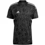 Koszulka bramkarska ADIDAS Condivo 22 Men's Short Sleeve Black HB1619