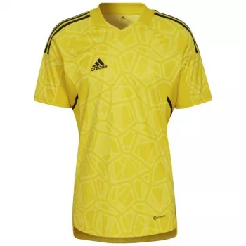 adidas Męska koszulka bramkarska Condivo 22 z krótkim rękawem żółta HF0138