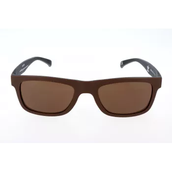 Adidas Originals AOR005-044009 Męskie okulary przeciwsłoneczne prostokątne - czarna oprawka, szare szkła 54mm