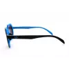 Adidas Originals AOR020-009027 Unisex Okulary Przeciwsłoneczne Prostokątne Czarna Oprawka Szare Szkła 48mm