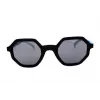Adidas Originals AOR020-009027 Unisex Okulary Przeciwsłoneczne Prostokątne Czarna Oprawka Szare Szkła 48mm