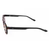 Adidas Originals AOR028-092009 Męskie okulary przeciwsłoneczne prostokątne - czarna oprawka, szare szkła, 50 mm