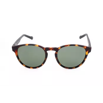 Adidas Originals AOR028-092009 Męskie okulary przeciwsłoneczne prostokątne - czarna oprawka, szare szkła, 50 mm