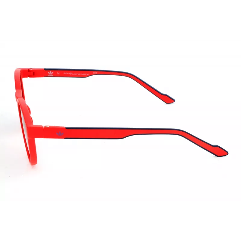 Okulary przeciwsłoneczne Adidas Originals AOR028 - Matowa czarna oprawka, szare soczewki, 50mm