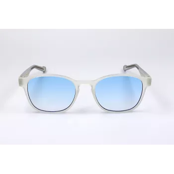 Okulary przeciwsłoneczne Adidas Originals AOR030-012000 dla mężczyzn - czarna oprawka, szare soczewki, 52 mm