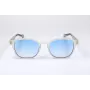 Okulary przeciwsłoneczne Adidas Originals AOR030-012000 dla mężczyzn - czarna oprawka, szare soczewki, 52 mm
