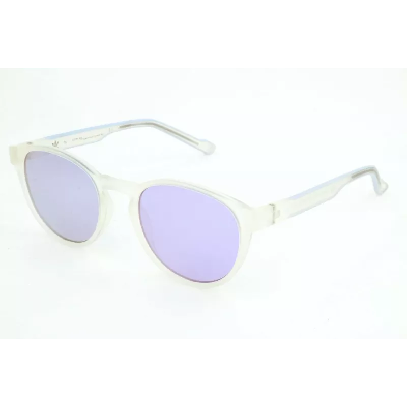 Adidas Originals Męskie Kwadratowe Okulary Przeciwsłoneczne AOR028-012000 50/20/145 mm Czarny/Szary