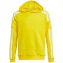 adidas Squadra 21 Bluza z kapturem młodzieżowa żółta GP6431 116cm