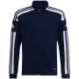 adidas Squadra 21 Bluza treningowa zapinana na zamek granatowa juniorska 116
