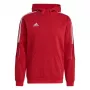 adidas Tiro 21 Męska bluza z kapturem Team Power Red / Biały GM7353