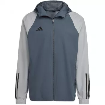 adidas Tiro 23 Competition All-Weather Kurtka męska Grey HU1320