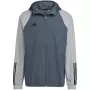 adidas Tiro 23 Competition Całoroczna kurtka męska szara HU1320