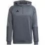adidas Tiro 23 Competition Bluza z kapturem średnio szara melanż HU1347
