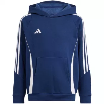 Bluza z kapturem adidas Tiro 24 dla dzieci, granatowa, 128 cm
