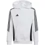 adidas Tiro 24 Bluza z kapturem biała IR7506 128cm