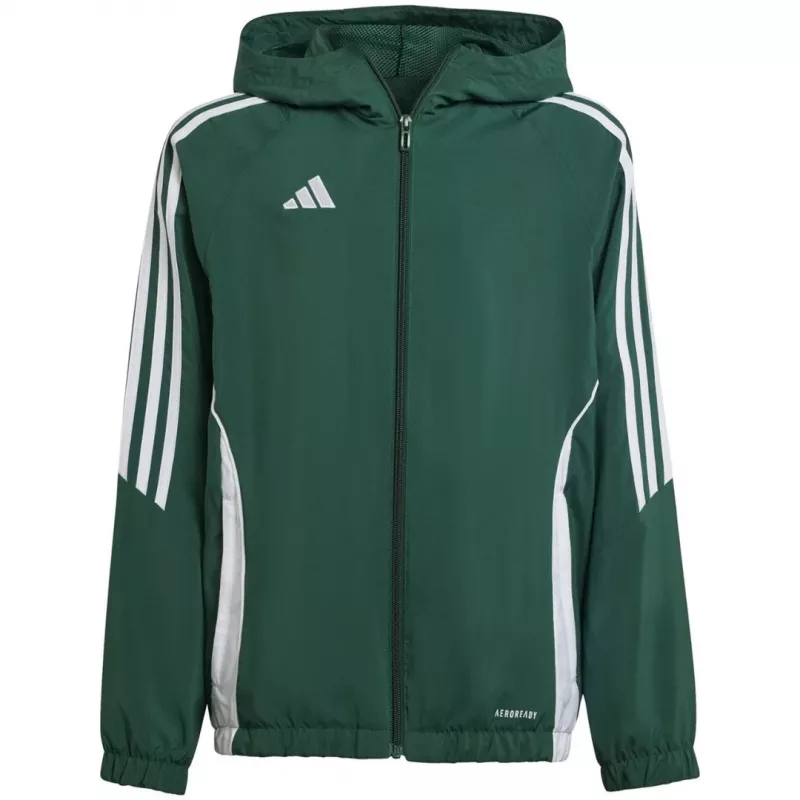 adidas Tiro 24 dziecięca kurtka treningowa zielona IM8796 152cm