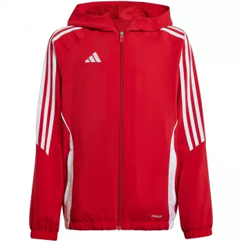 adidas Tiro 24 Kurtka treningowa dziecięca Czerwony/Biały 164cm