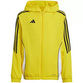 Kurtka treningowa dziecięca adidas Tiro 24 żółta IM8795 140cm