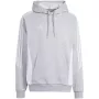 adidas Tiro 24 Bluza z kapturem dresowa średni szary melanż IR7545 męska bluza treningowa do piłki nożnej